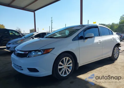 2012 Honda Civic Ex from USA, damaged, VIN 19XFB2F88CE315850